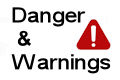 Wedderburn Danger and Warnings